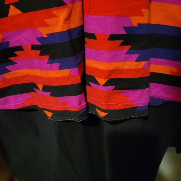 Vintage Wrangler Western Wear Black AztecRodeo Button Down Shirt Size XLarge - Picture 6 of 6